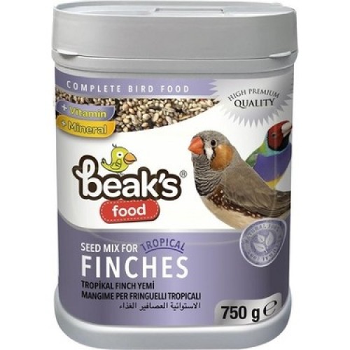 Beak′s Karışık Finç Yemi 750 GR