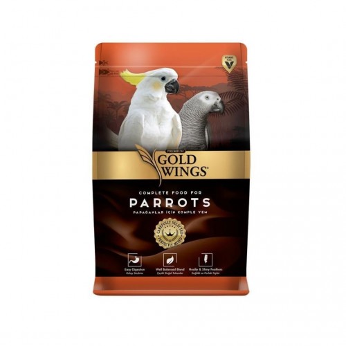 Gold Wings Parrots Papağan Yemi 1 KG