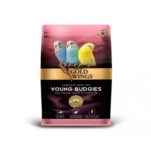 Gold Wings Yavru Muhabbet Kuşu Yemi 1 KG