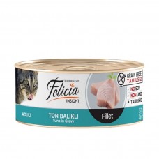 Felicia Tahılsız Ton Balıklı Fileto Yaş Kedi Maması 85 GR