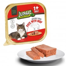 Jungle Kedi Dana Etli Pate/Ezme 100 GR.