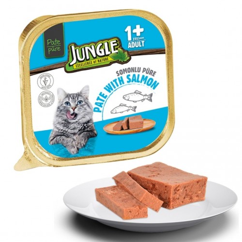 Jungle Kedi Balıklı Pate/Ezme 100 GR