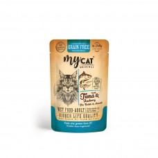 Mycat Hamsi & Ton Balıklı Pouch Kedi Maması 85 GR
