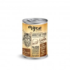 Mycat Pate Tahılsız Ciğerli Kedi Konservesi 400 GR