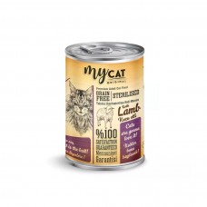 Mycat Pate Tahılsız Kısır Kuzu Etli Kedi Konservesi 400 GR