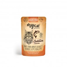 Mycat Somonlu Pouch Kedi Maması 85 GR