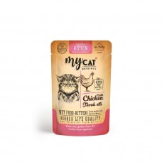 Mycat Tavuklu Pouch Yavru Kedi Maması 85 GR