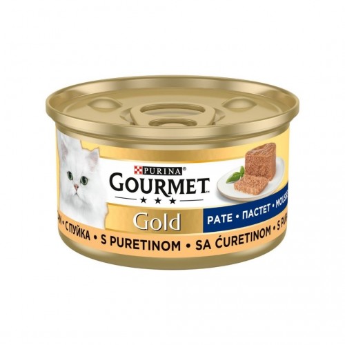 Purina Gourmet Kıyılmış Hindili Yaş Kedi Maması 85 GR