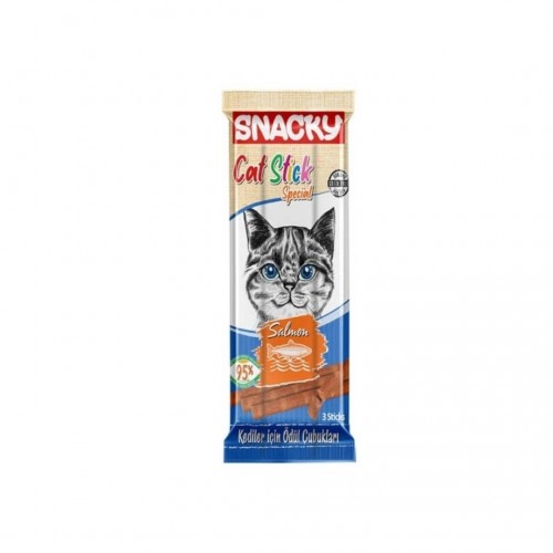 Snacky Stick Somonlu Kedi Ödül Maması 5 GR