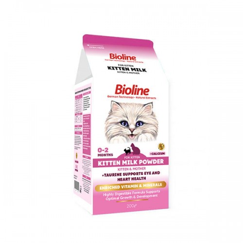 Bioline Kitten Cat Milk Kedi Süt Tozu 200 Gr