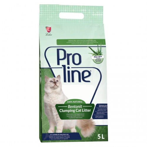 Proline Bentonit Aloe Vera Kokulu Kedi Kumu 5 LT