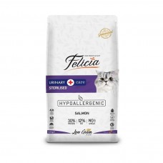 Felicia Sterilised Kısır Somonlu Az Tahıllı HypoAllergenic Kedi Maması 12 KG