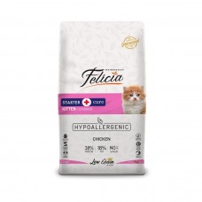 Felicia Yavru Tavuklu Az Tahıllı HypoAllergenic Kedi Maması 12 KG