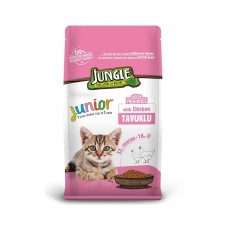 Jungle Tavuklu Yavru Kedi Maması 1,5 KG