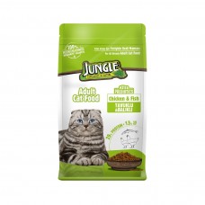 Jungle Tavuk&Balıklı Yetişkin Kedi Maması 1,5 KG