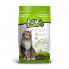 Jungle Tavuk & Balıklı Yetişkin Kedi Maması 15 KG