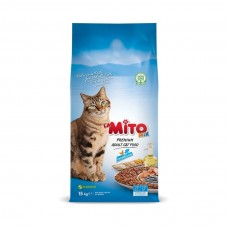 La Mito Mix Tavuklu Balıklı Renkli Tane Yetişkin Kedi Maması 15 KG