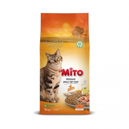 La Mito Mix Tavuklu Yetişkin Kedi Maması 15 KG