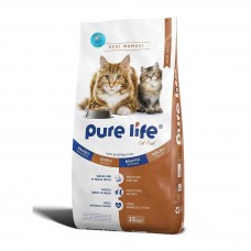 Pure Life Balıklı Yetişkin Kedi Maması 15 KG