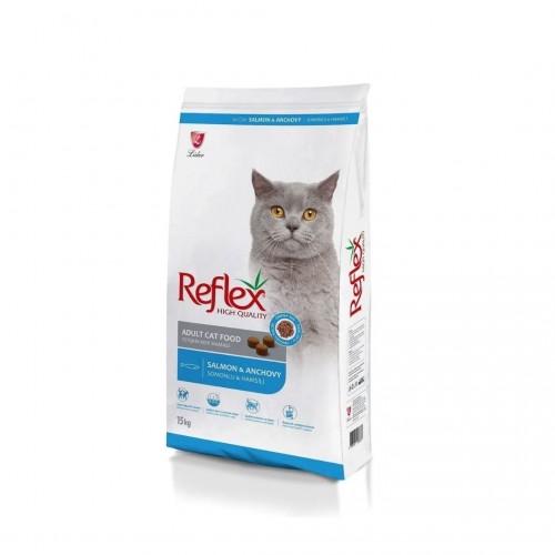 Reflex Somonlu ve Hamsili Yetişkin Kedi Maması 15 KG 