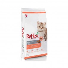 Reflex Tavuklu Yavru Kedi Maması 15 KG