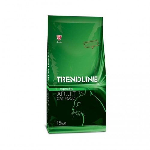 Trendline Tavuklu Yetişkin Kedi Maması 15KG