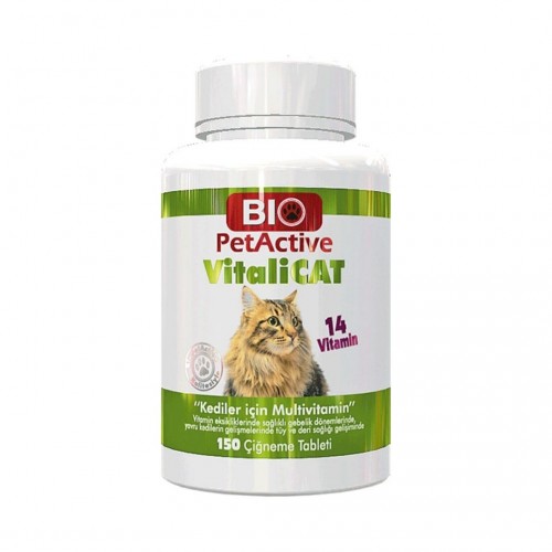 Bio PetActive Vitalicat Multivitamin 150 Tablet