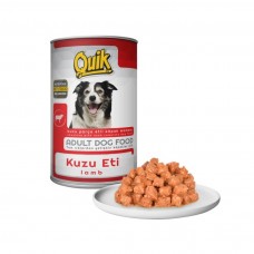 Quik Köpek Kuzu Etli Konserve Mama 415 GR