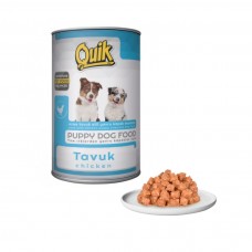 Quik Köpek Yavru Tavuk Konserve 415 GR