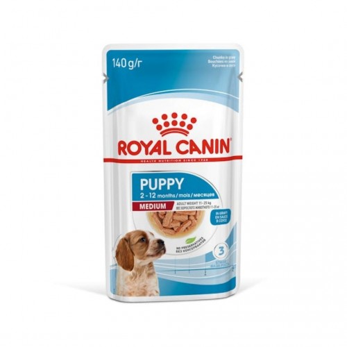 Royal Canin Medium Puppy Gravy Yaş Köpek Maması 140 GR