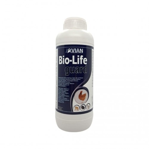 Bio-Life Guard Kanatlılarda Vitamin ve Biyotin Desteği 1 LT