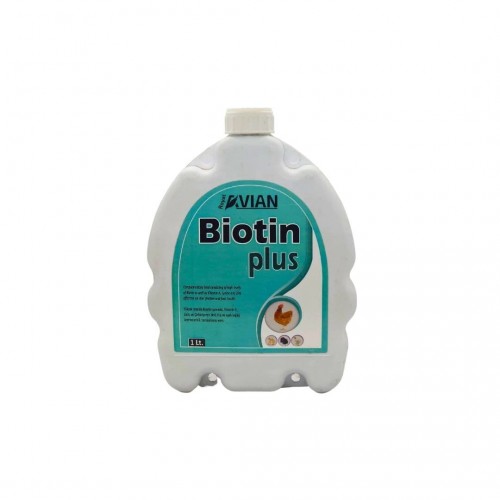 Biotin Plus Güvercin ve Tavuklar Için Biotin Çinko ve Vitamin A Tamamlayıcı Yem 1 LT