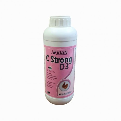 C Strong D3 Vitamin Ve Mineral Desteği 1 LT