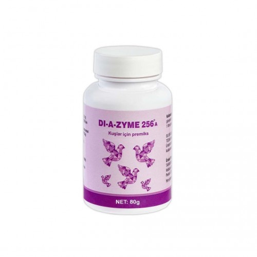 Di-a-zyme 256A Bağırsak Düzenleyici Probiyotik ve Multienzim Takviyesi 80 GR