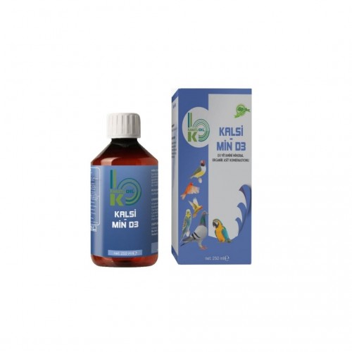 Kanatlı Oil Kalsi – Min D3 D3 Vitamini Mineral Organik Asit Kombinasyonu 250 ML