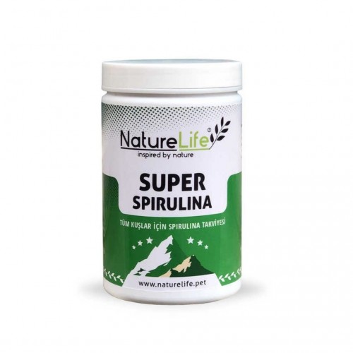 Naturelife Super Spirulina Tüm Kuşlar İçin Saf Spirulina 100 GR