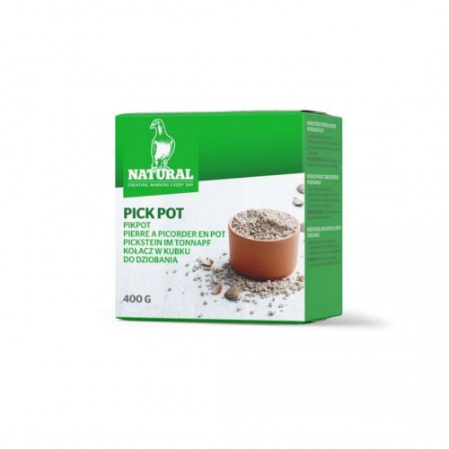 Pick Pot Doğal Mineral Taşı 400 GR
