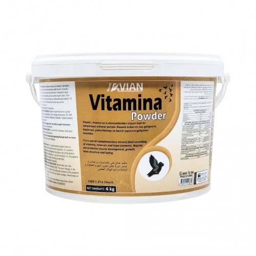 Vitamina Powder Vitamin ve Mineral Desteği 4 KG